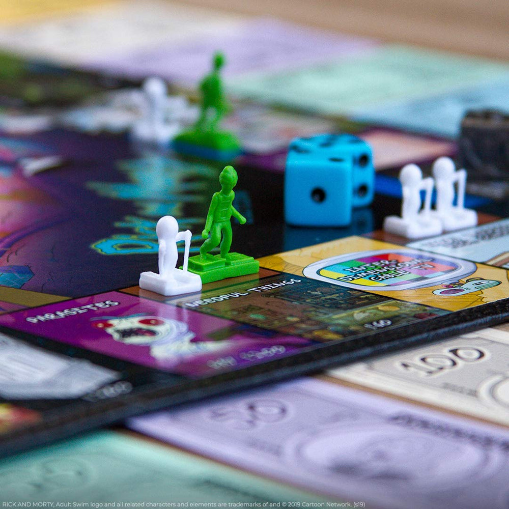 USAOPOLY Flurbo currency for rent payments and trades