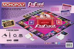 USAOPOLY Monopoly RuPaul's Drag Race tokens ready for memorable runway-inspired moves