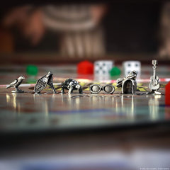 USAOPOLY token Ted the Turtle adds playful pacing to turns.