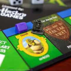 USAOPOLY MONOPOLY Shrek Edition Far Far Away theme boosts immersion