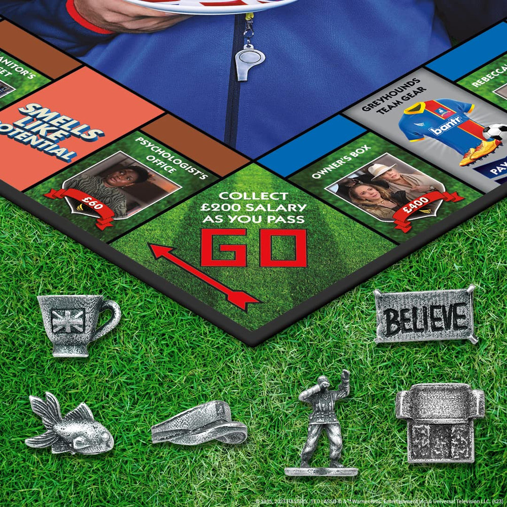 Teacup token adds a refined touch to Ted Lasso gameplay.