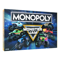 USAOPOLY Monster Jam board image for vibrant family game nights.