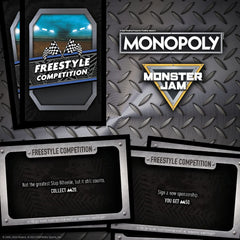 USAOPOLY Monster Jam tire token brings rugged on-table appeal.