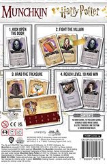 USAOPOLY Munchkin Harry Potter double-sided house cards spark tactical shifts.