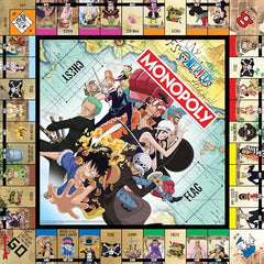 USAOPOLY One Piece Edition token lineup includes Luffy, Zoro, Nami and friends.
