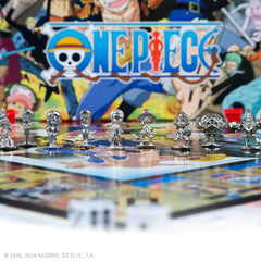USAOPOLY One Piece Edition packaging box on display for collectors.