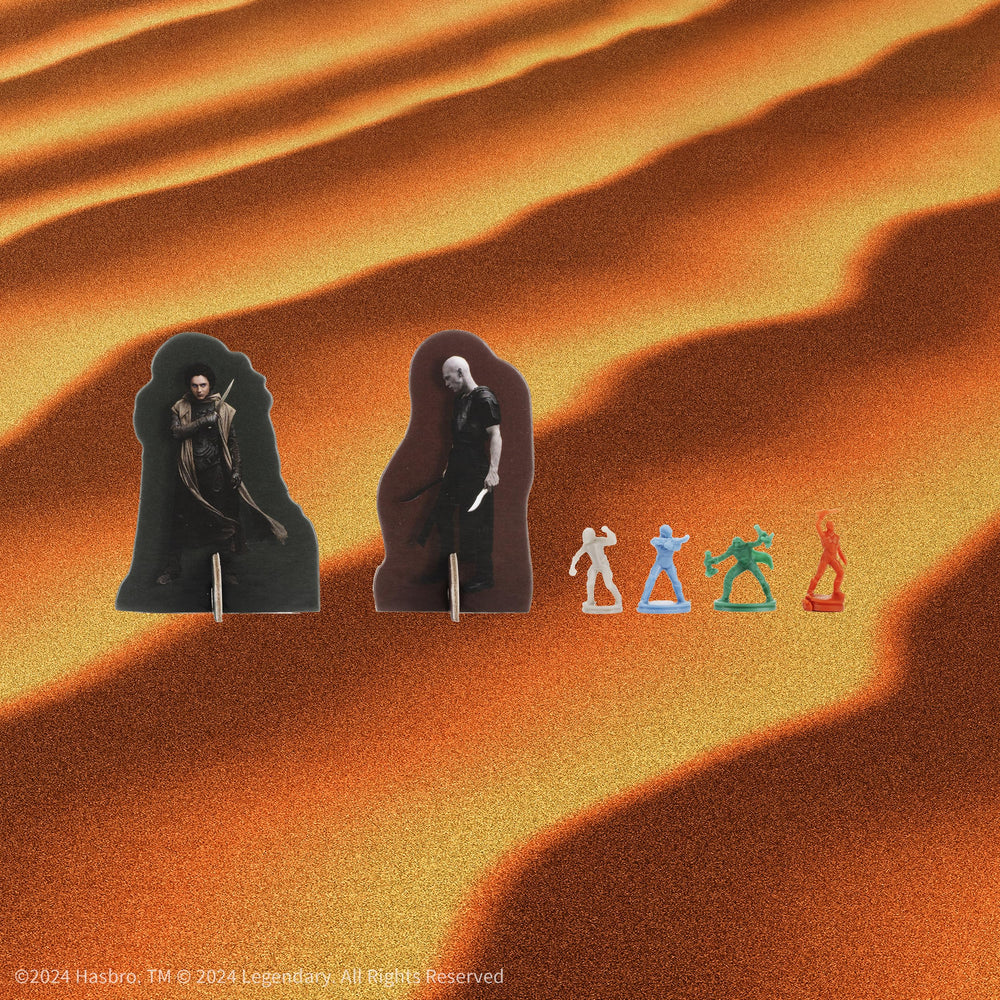 USAOPOLY Risk: Dune Fremen soldiers figures prepared for raids