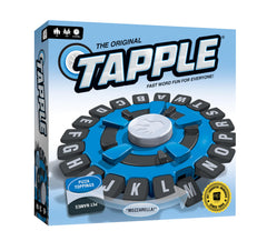 USAOPOLY Tapple wheel close-up highlighting built-in timer for fast word play.