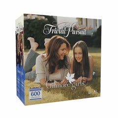 USAOPOLY Trivial Pursuit Gilmore Girls Quick Play board for cozy family game night.