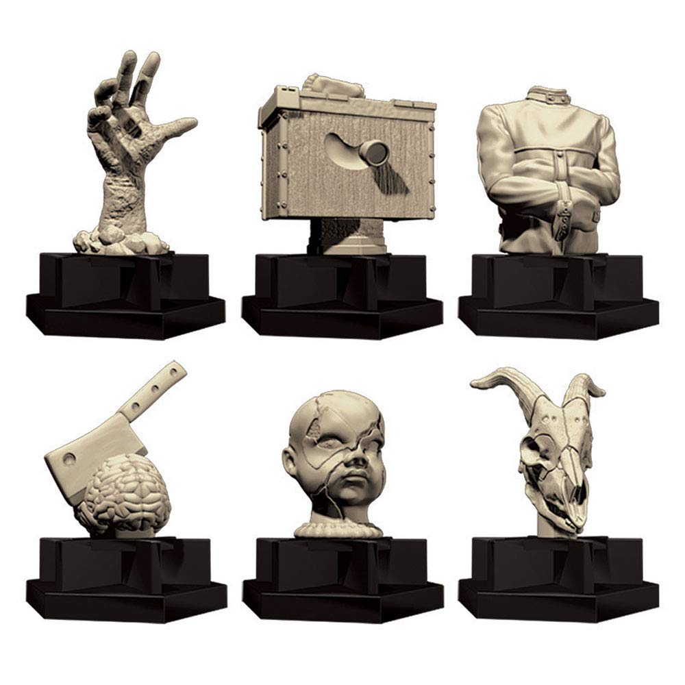 USAOPOLY Trivial Pursuit Horror Ultimate Edition monster hand mover adds thematic flair
