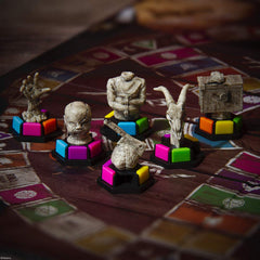 USAOPOLY Trivial Pursuit Horror Ultimate Edition rulebook for quick setup and rules