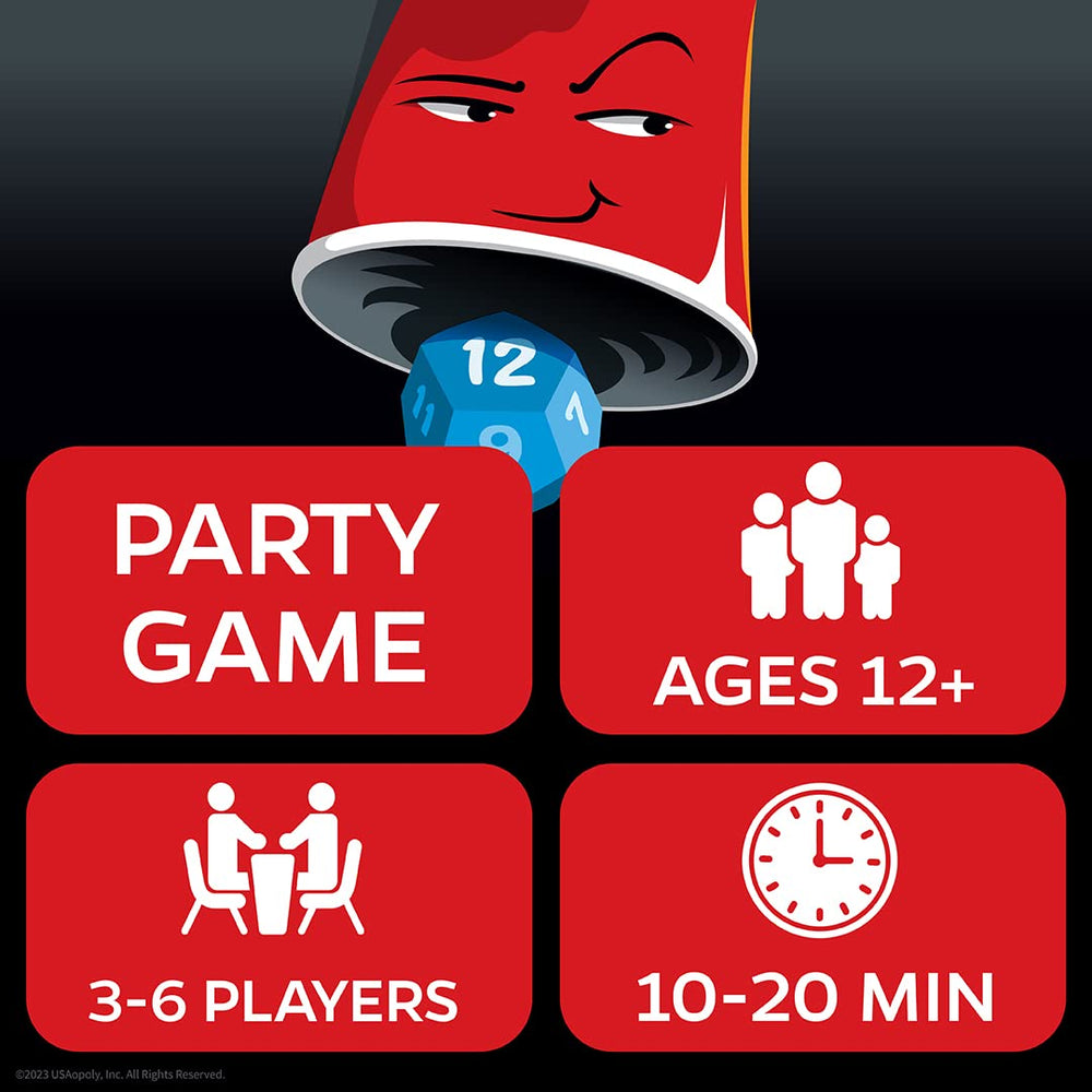 USAOPOLY What The Cup! chips raise stakes in every round