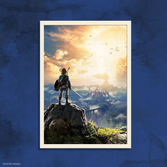 USAOPOLY Zelda Breath of the Wild puzzle box—front image showcases the collectible artwork.