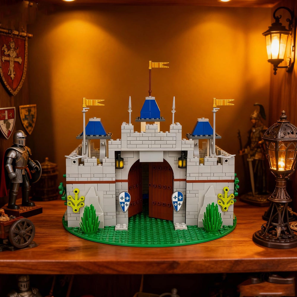 Usoway 12 knights figures pack with varied poses for play or display