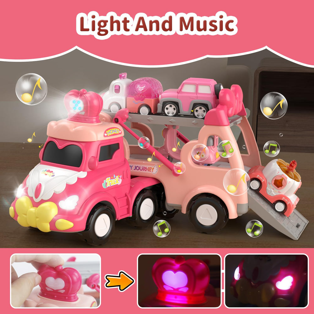 Usrela pull-back cars set ready for fast, engaging play.