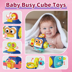 Usrela pull string teether encouraging pulling actions for teething relief