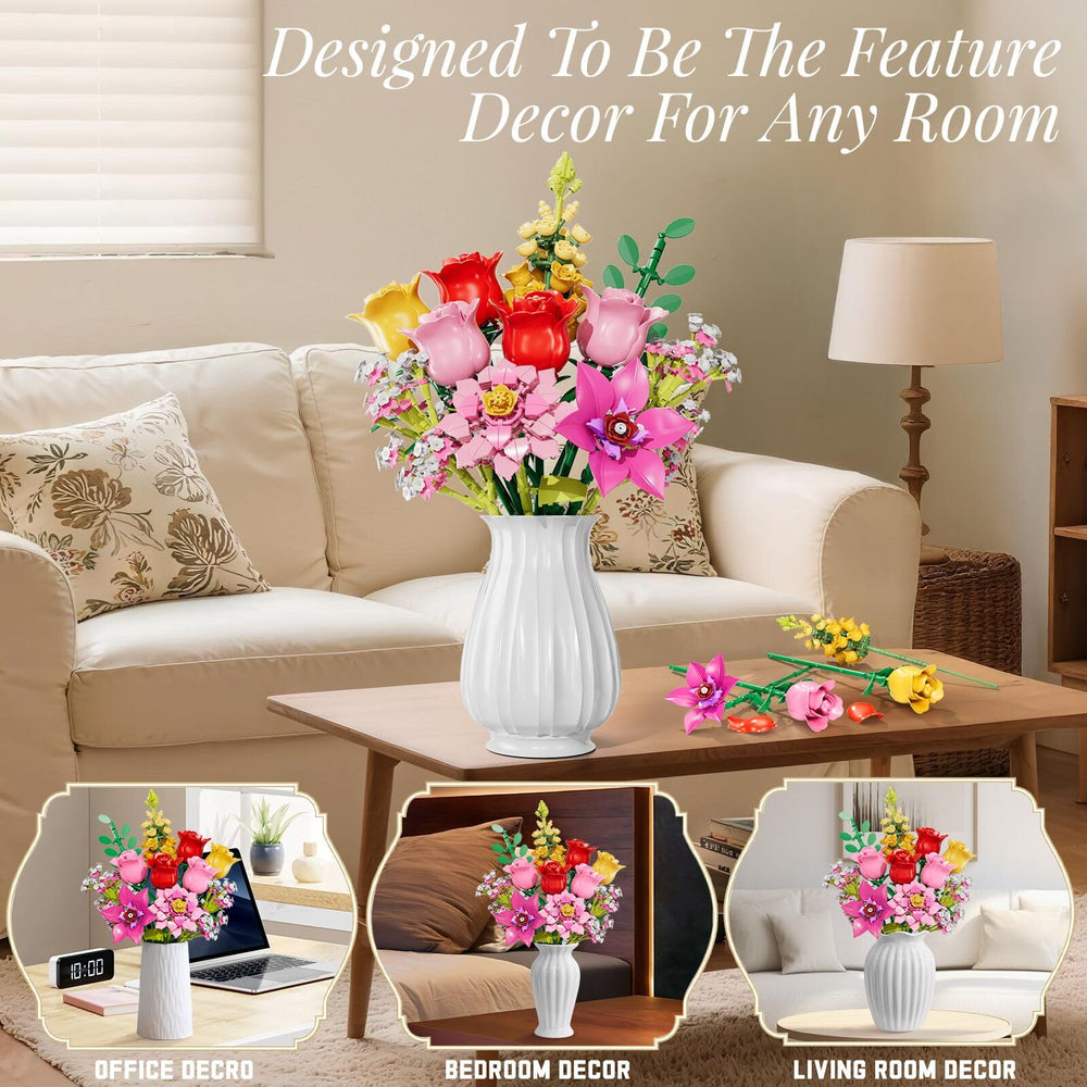 Utbttor babys-breath flowers kit for airy, delicate room details.