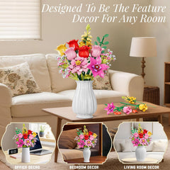 Utbttor babys-breath flowers kit for airy, delicate room details.