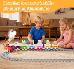 Utrena Role-play barns provide a stage and storage for imaginative stories.