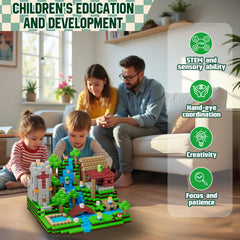 Uucoco UV technology magnetic cubes with patterns for immersive play