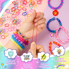 UUEMB crochet hooks and clasps for sturdy bracelet making.