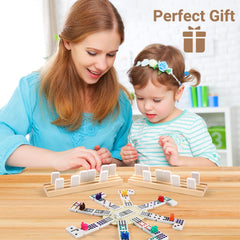 uvcany bright color domino tiles – easy-to-read visuals enhance gameplay