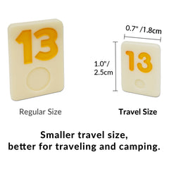uvcany compact travel edition fits neatly in bags and backpacks.