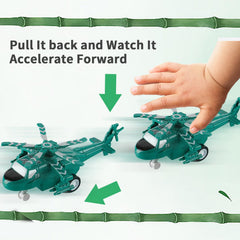UXRPTU jet toy airplane with realistic details for pretend flight