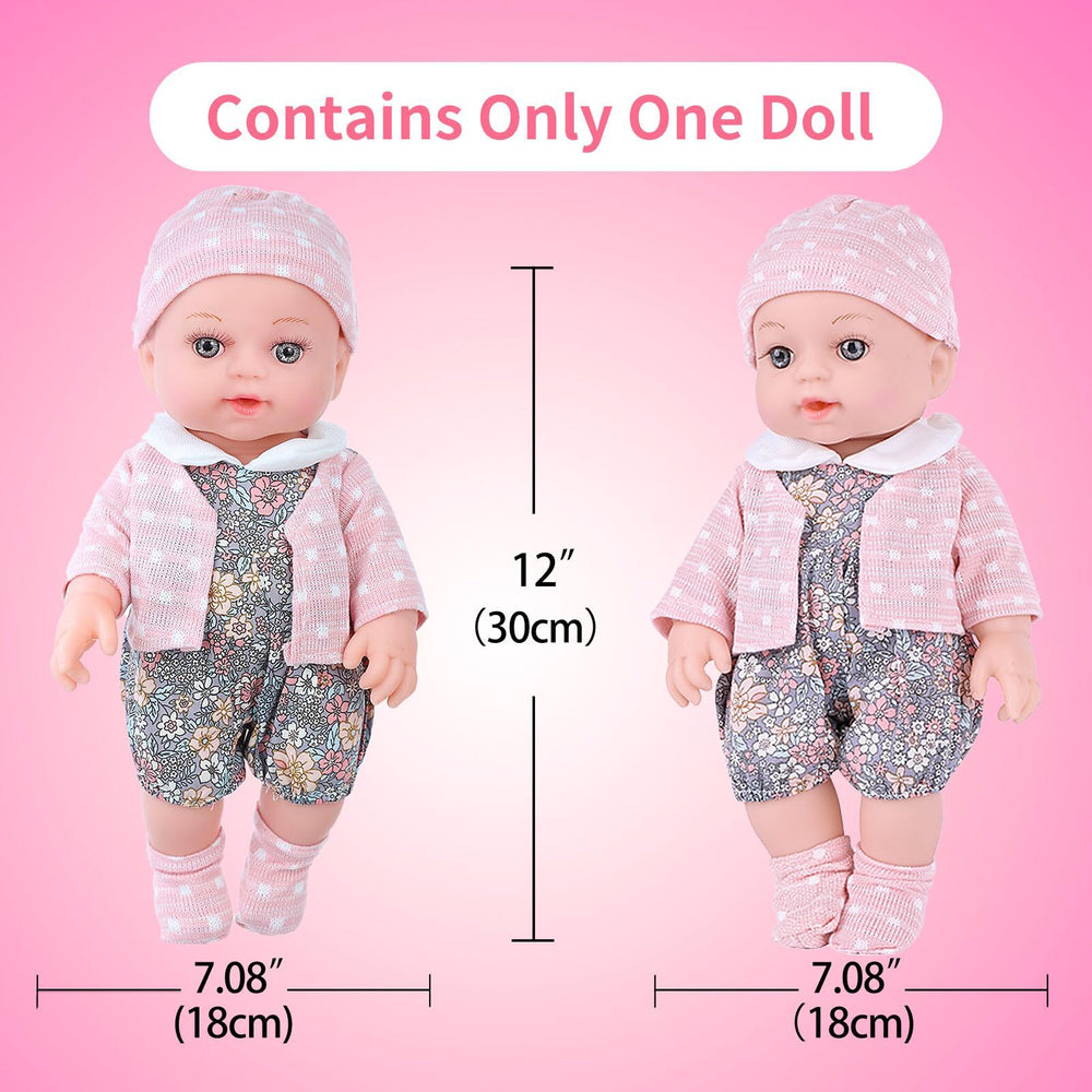 UZIDBTO doll pacifier and bottle set for nurturing role play