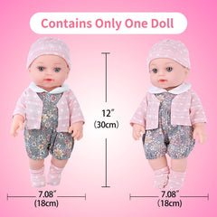 UZIDBTO doll pacifier and bottle set for nurturing role play