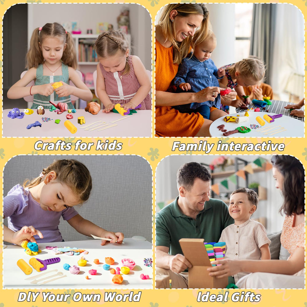 Bright color palette for vibrant, eye-catching craft pieces.