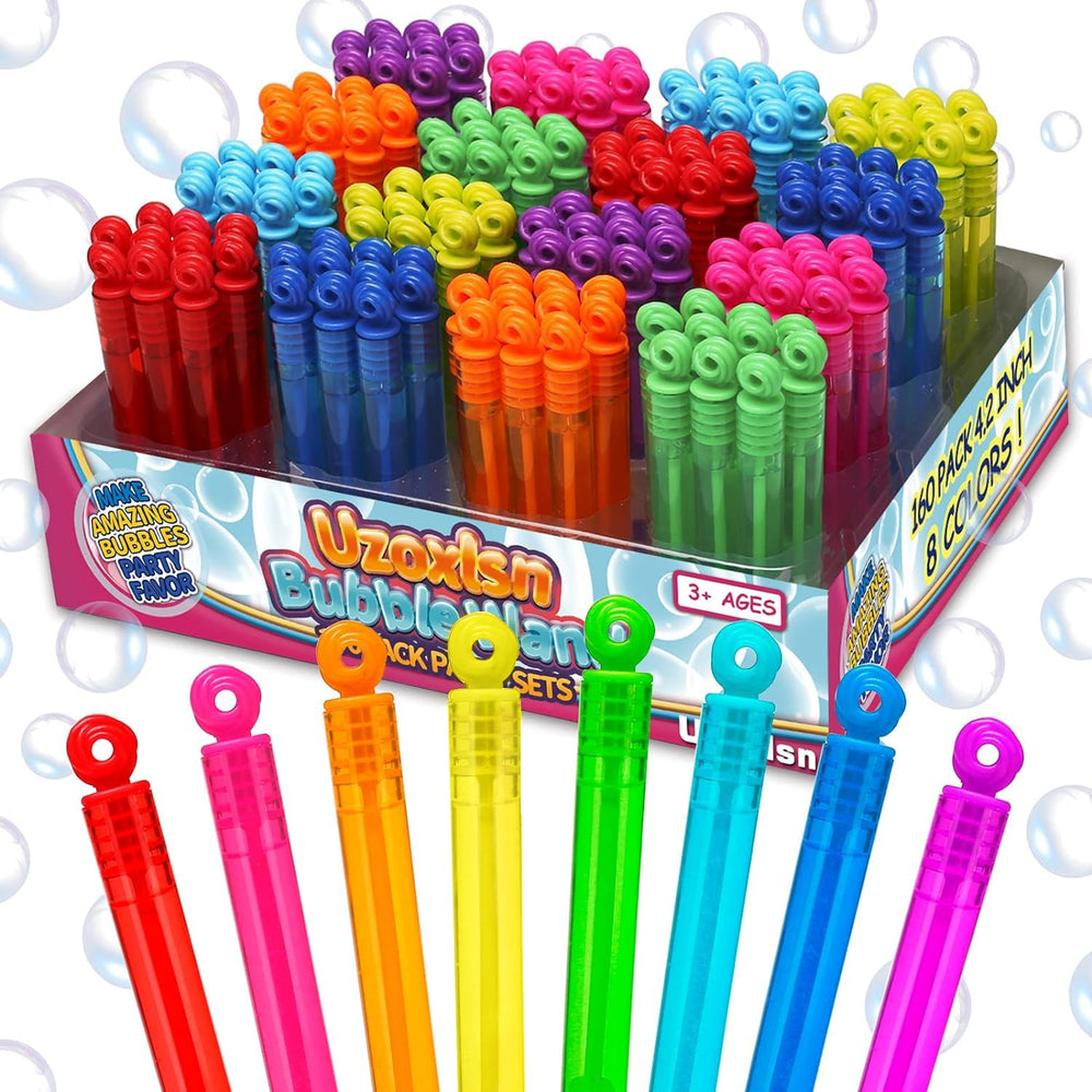Party-ready Uzoxlsn bubble wands in neat gift box for gifting