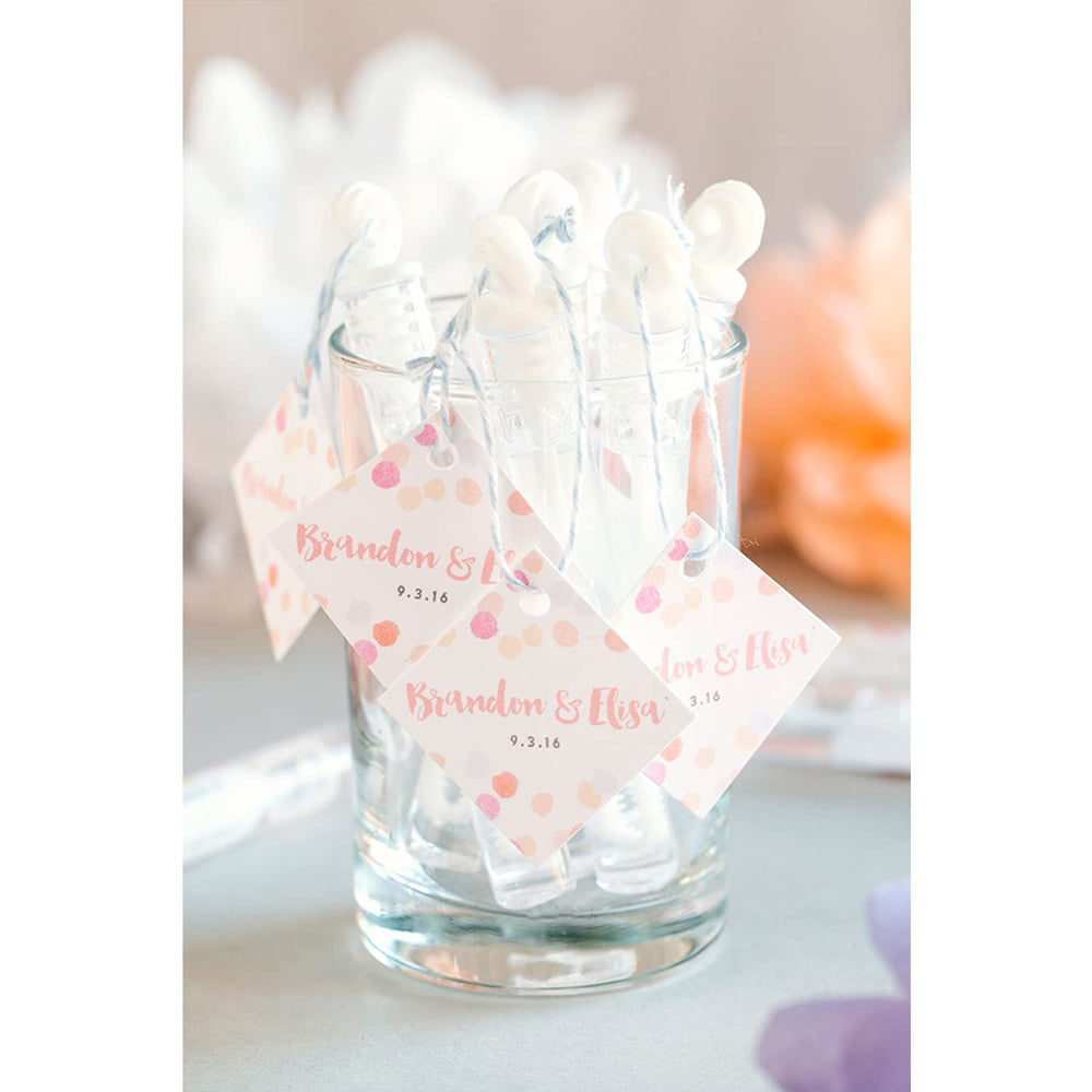 Uzoxlsn party-favor bubble wands create joyful moments for guests.