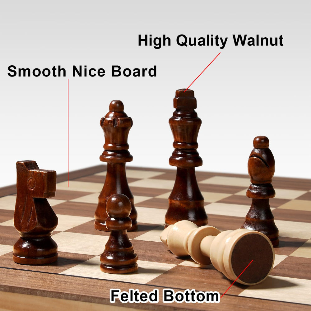 Vahome compact storage keeps your chess set organized at home