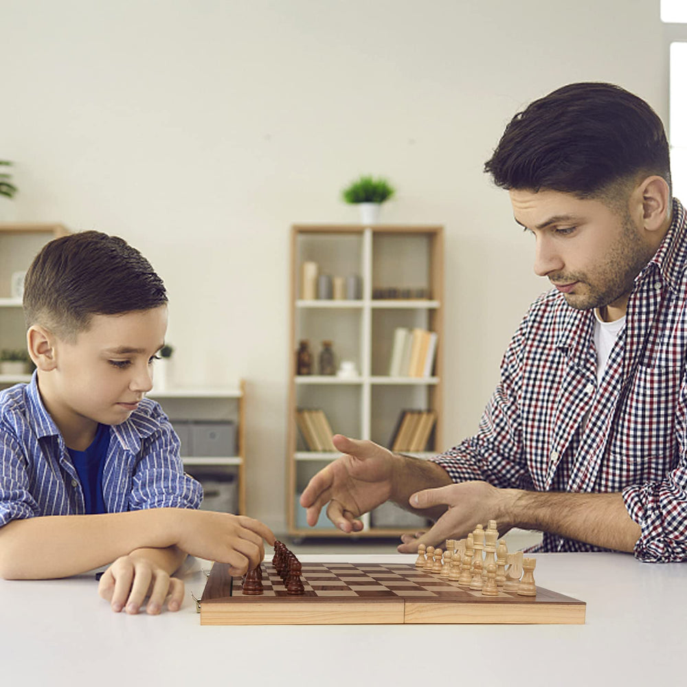Vahome family-night gift chess set for kids and adults