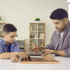 Vahome family-night gift chess set for kids and adults