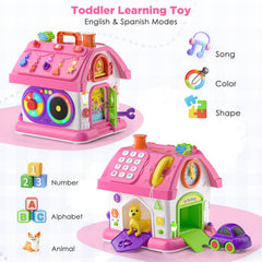 Vahome Montessori toy bilingual modes enhance language awareness and color learning