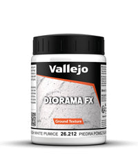 Vallejo Diorama FX Rough White Pumice texture for rugged diorama surfaces