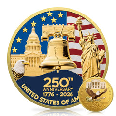 Valorforge 250th anniversary coin offering a rare collectible with historical resonance