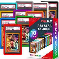 VALUN PSA Slab Bumper 10 Pack edge-to-edge protection helps PSA slabs stay safe during handling