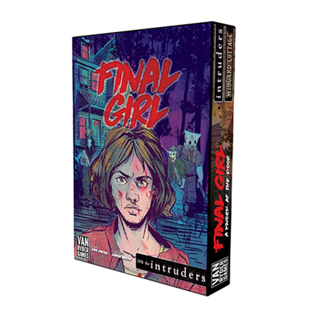 Van Ryder Games Final Girl: A Knock at The Door box front for immersive solo horror play.