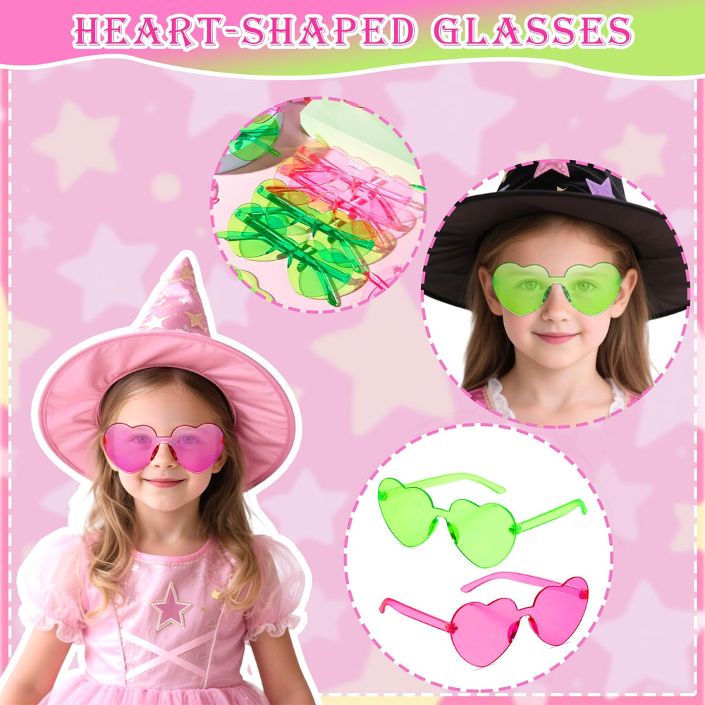 Vanblue pink glasses enhance party games and photo moments.