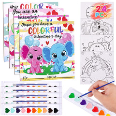Vanblue classroom gift pack ideal for Valentine exchanges and art sessions.