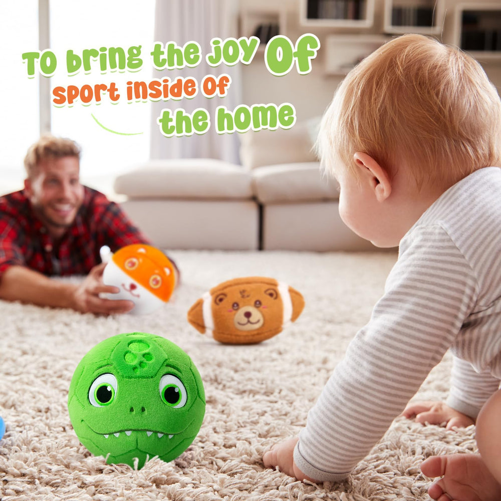 VangeBow gift-ready toddler toy with soft texture and animal designs