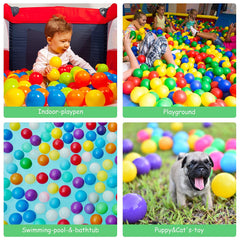 Durable Vanland balls withstand play with bright colors during pretend fun.