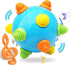 VANLINNY Buzz Ball front view sparks visual and auditory curiosity.
