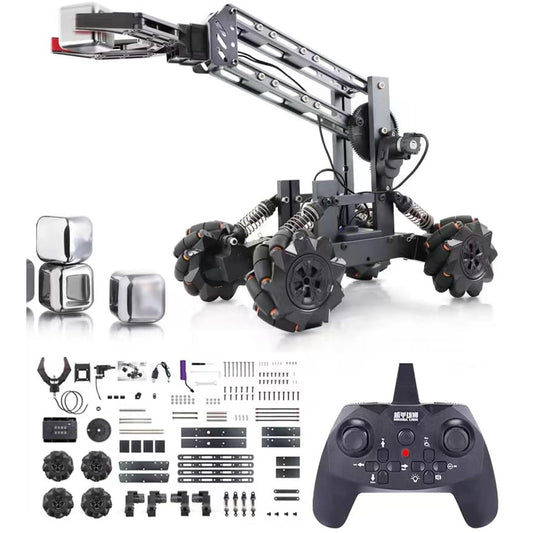 Vanlinny robotic arm kit front view shows 2-in-1 design for learning through play