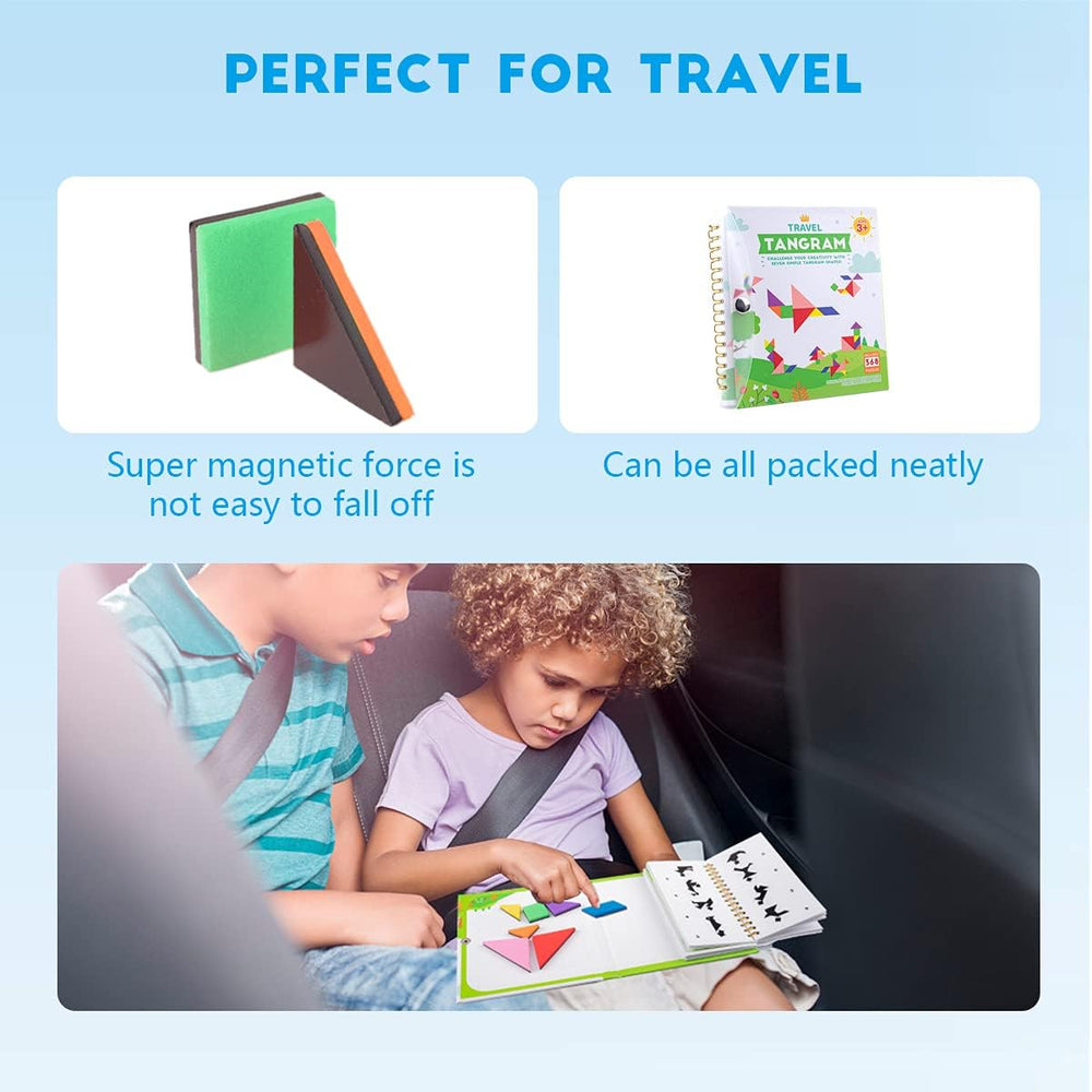 Vanmor 368 challenges encourage pattern creation and cognitive play on trips.