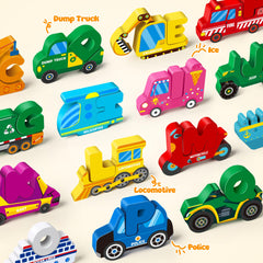 Vanmor double-sided cards guide letters and words during play.