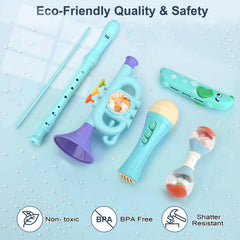 Vanplay flute toy supports auditory development and creative expression during playtime